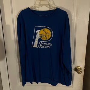 Vintage Indiana Pacers logo long sleeve